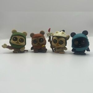 Disney Doorables Star Wars Ewok Set of 4!